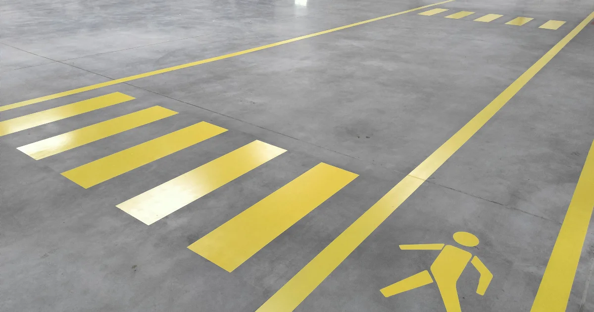 Oznakowanie poziome i organizacja ruchu